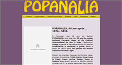 Desktop Screenshot of popanalia.com