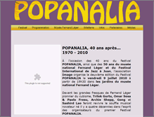 Tablet Screenshot of popanalia.com